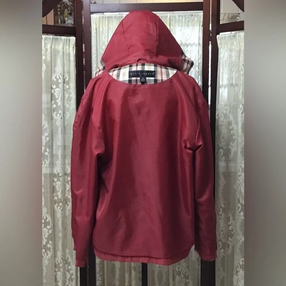 MISTY HARBOR HOODED RAIN JACKET - SZ SMALL - Picture 9 of 13